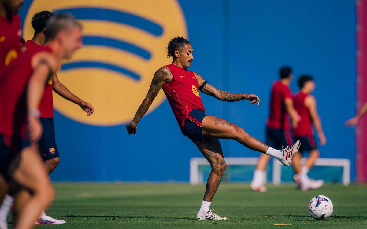 Penultimate training ahead of FC Basel friendly