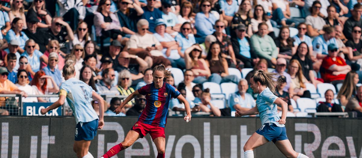 Manchester City 2-2 Barça: All square at the Joie Stadium
