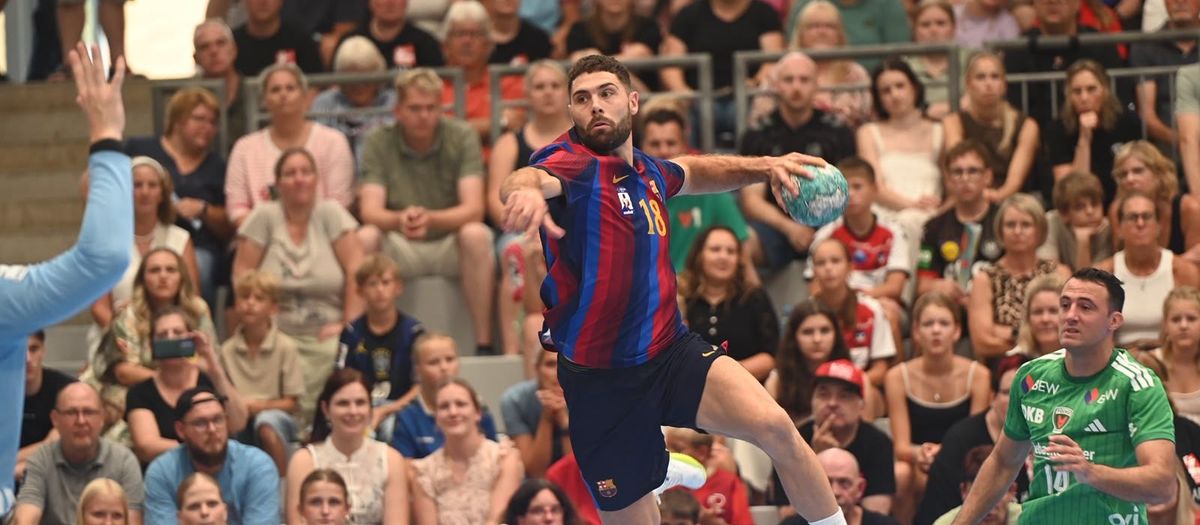 Füchse Berlin - Barça: Victòria de prestigi (35-39)
