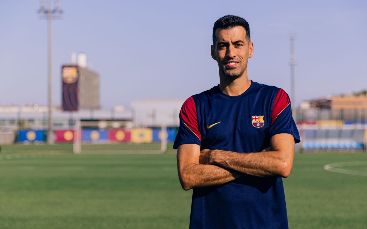 Sergio Busquets, se incorpora al Barça Atlètic como técnico asistente