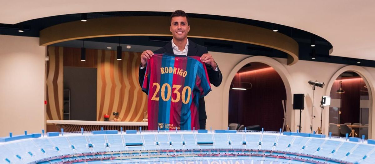 Rodri: 'Barça really suits my style and personality'
