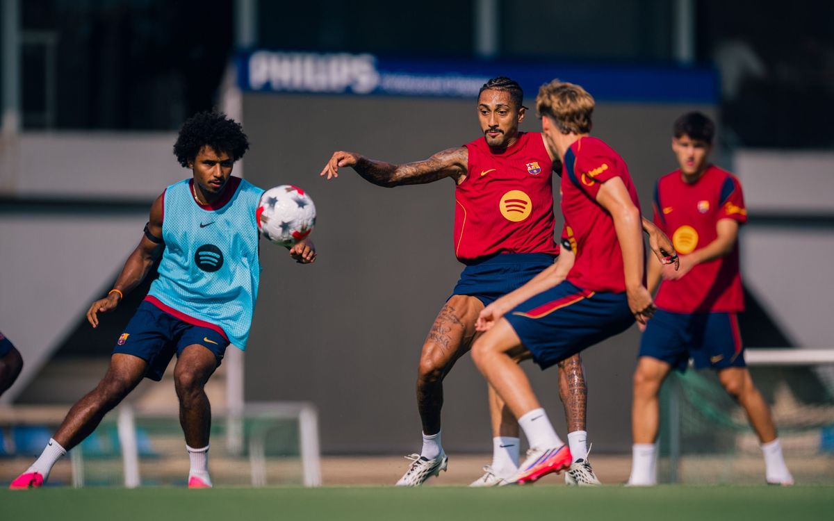 Sesión con la mirada puesta en el Gamper