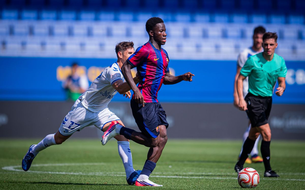 Barça Atlètic - CE Europa: Victòria per continuar creixent (1-0)