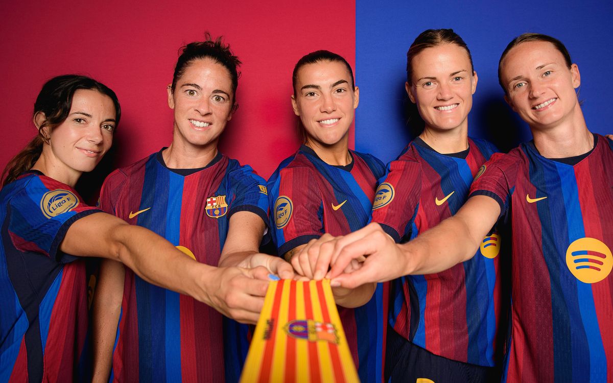 El Barça Femení define su nuevo grupo de capitanas