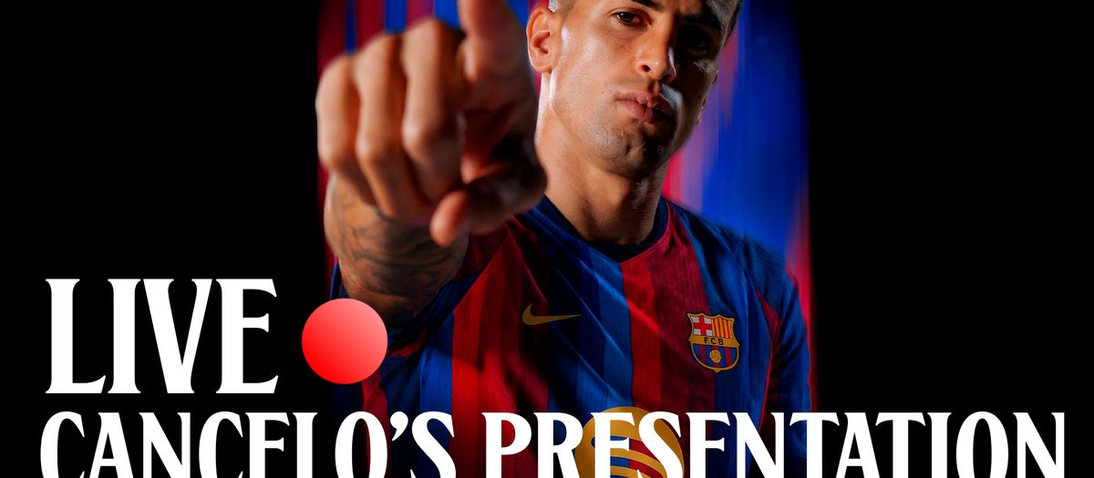 LIVE | Cancelo’s presentation