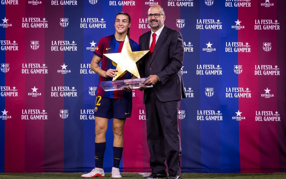Patri Guijarro, Jugadora Estrella del Gamper 2026