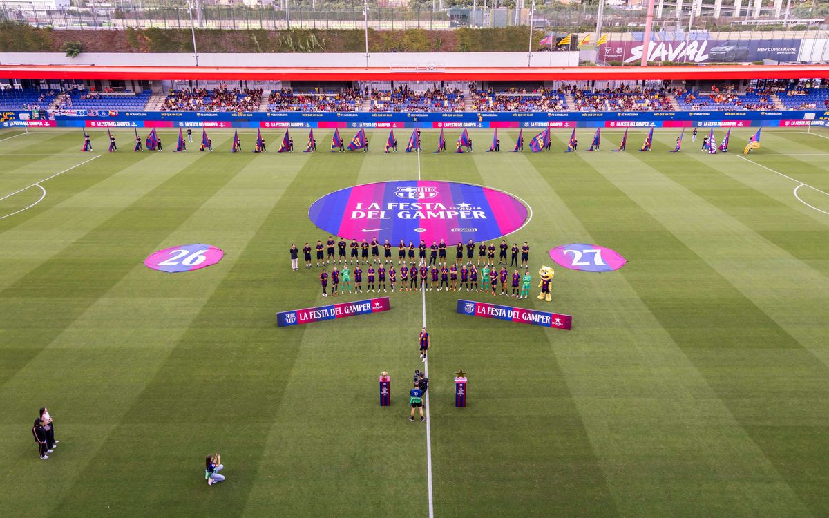 El Estadi Johan Cruyff recibe al nuevo Barça femenino del curso 2026/27