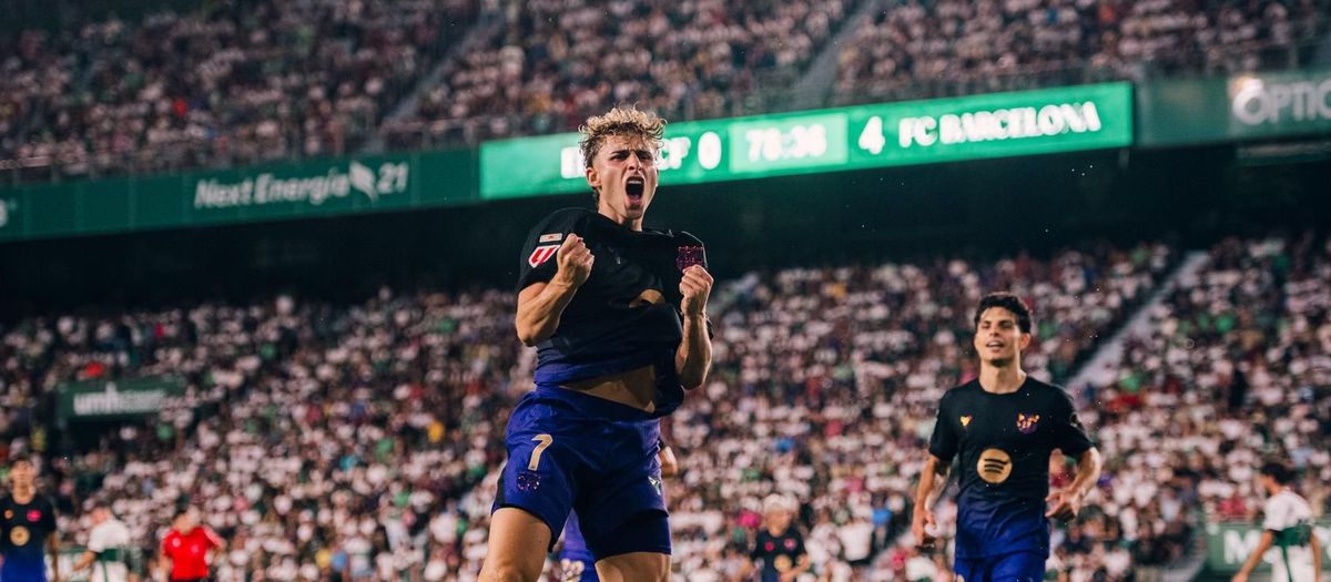 Elx - FC Barcelona: Declaració d'intencions (0-5)