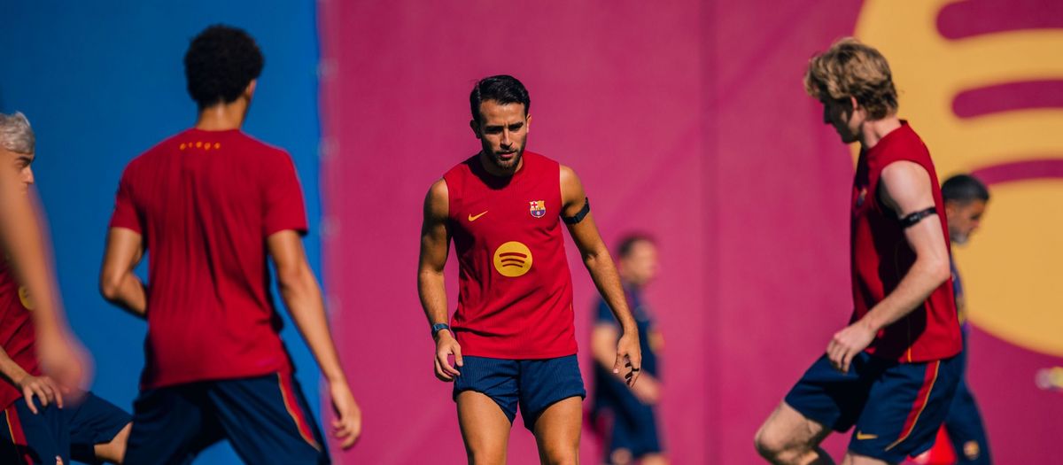 Second to last session before Spotify Camp Nou league debut