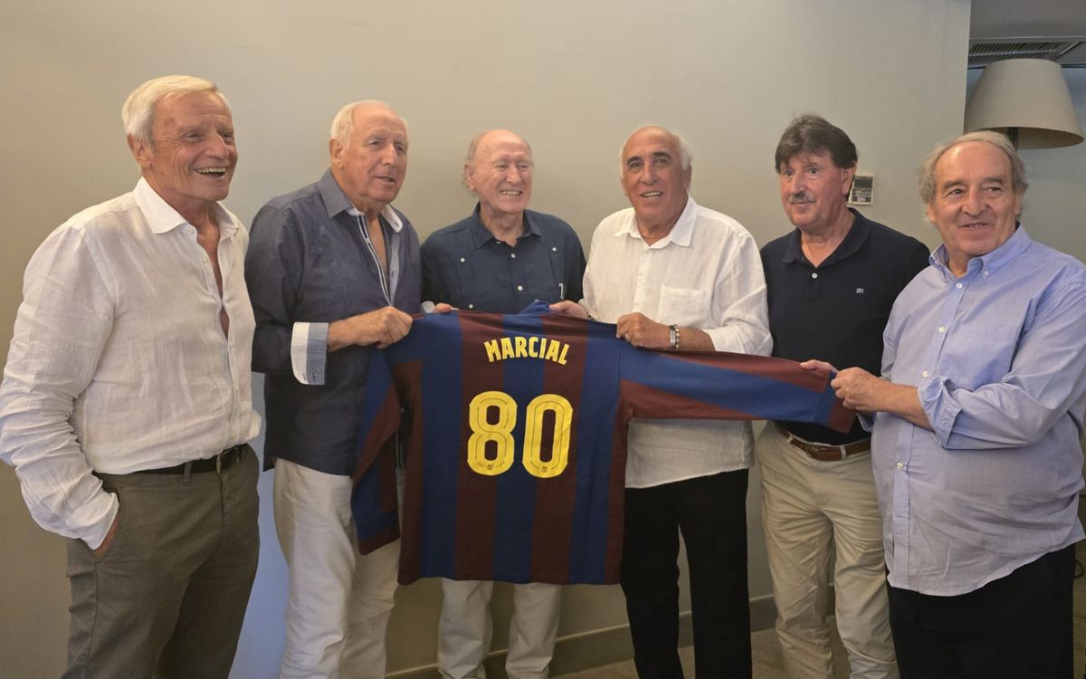 L’Agrupació present en l’homenatge a Marcial Pina pels seus 80 anys