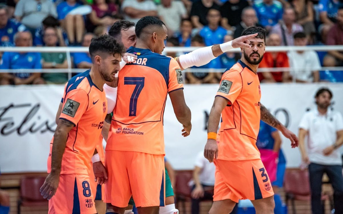 Valdepeñas - Barça: Estrena amb victòria (2-5)