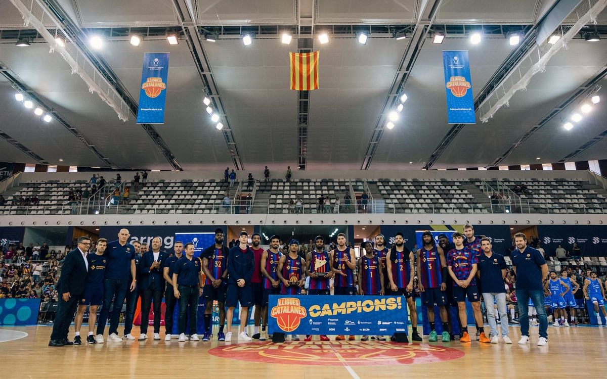 Barça - iLERNA Lleida: Campions de la Lliga Catalana (96-87)