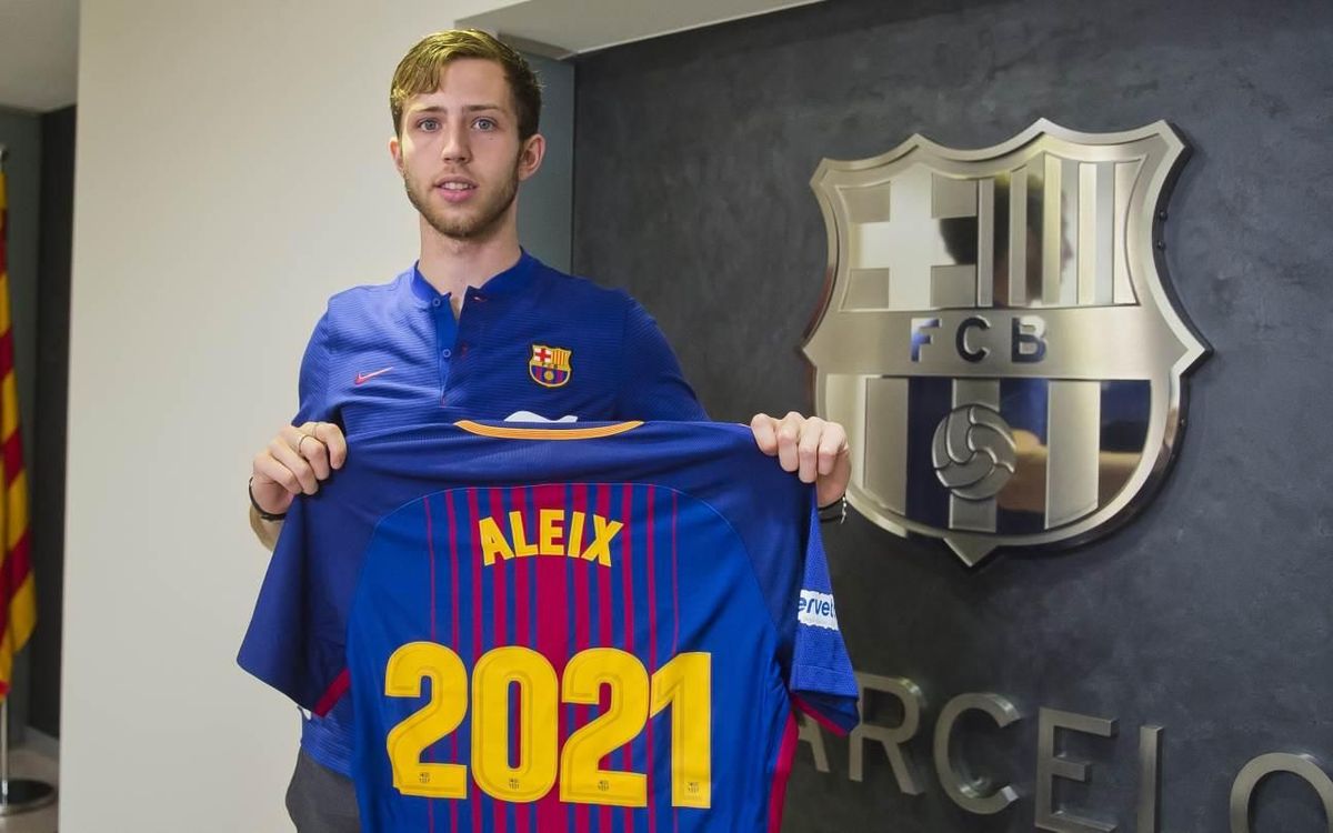Aleix Gómez, renovado hasta el 2021