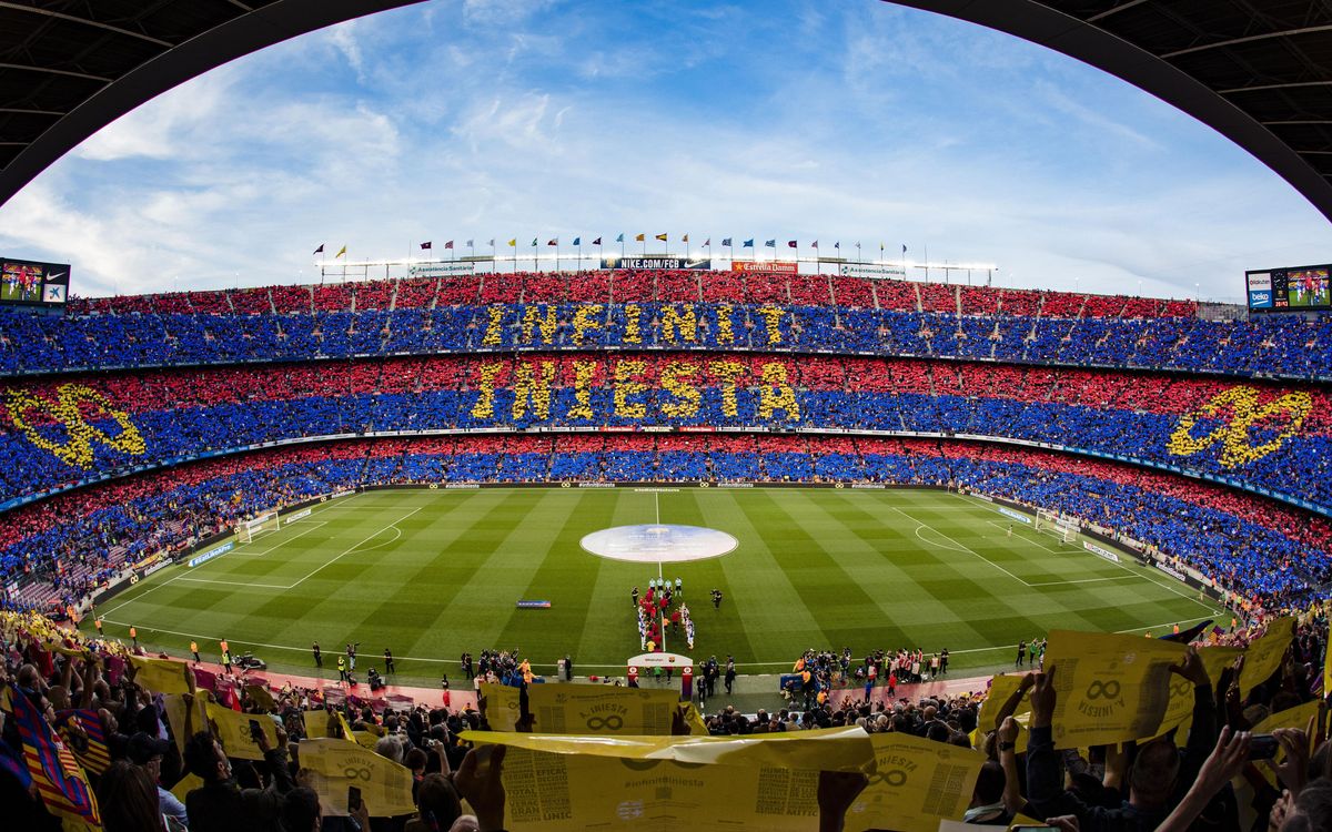 El mundo del deporte, la cultura y las autoridades del país, protagonistas en el Palco President Suñol en el partido de despedida a Andrés Iniesta