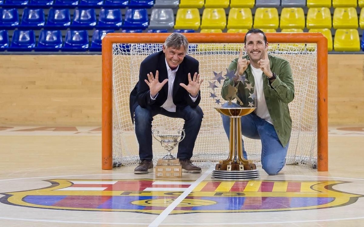 Sergi Centell y Aitor Egurrola, un encuentro de 21 Copas de Europa