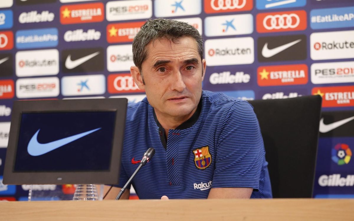 Ernesto Valverde: “Nunca lograremos una réplica de Iniesta”