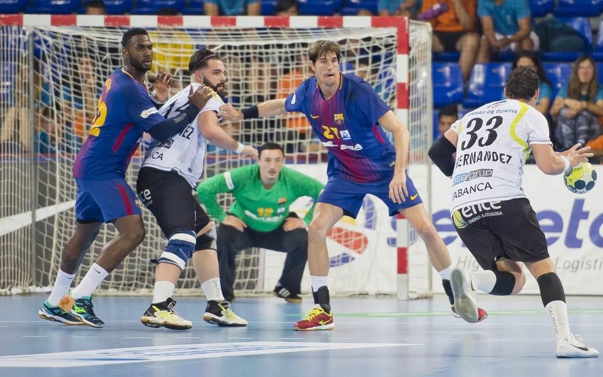 Barça Lassa - Teucro: Triunfo entre festejos y despedidas (41-25)