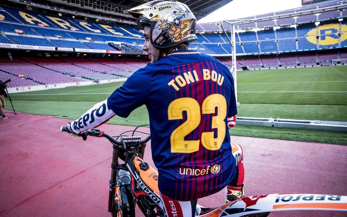 El entrenamiento más especial de Toni Bou