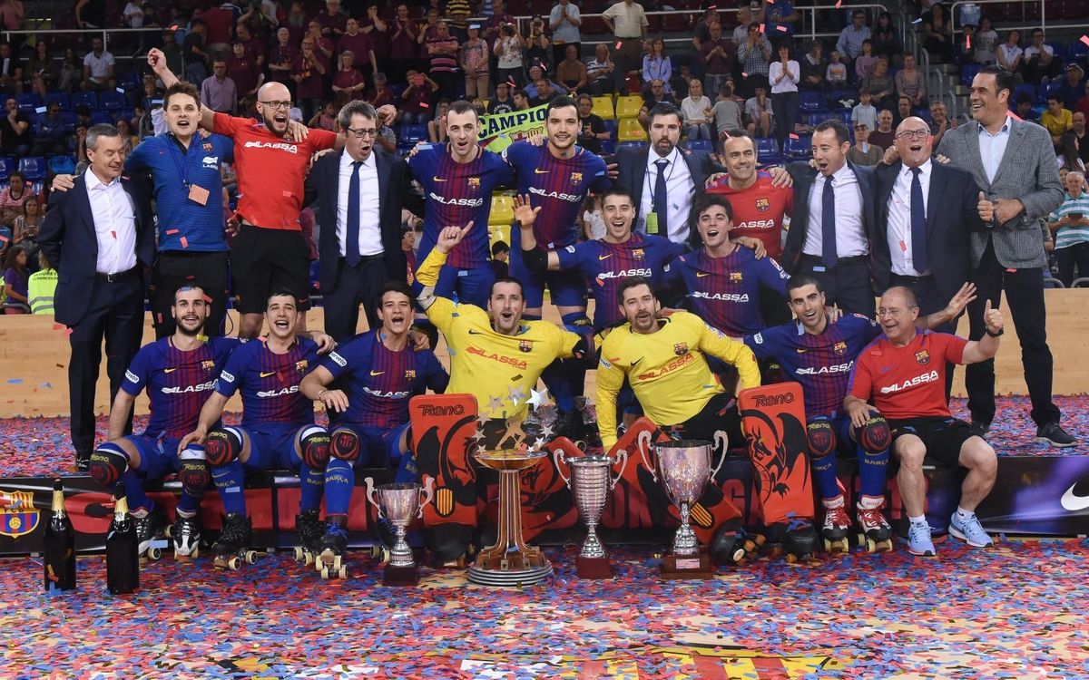 El Barça Lassa acaba la temporada en la primera posició del rànquing mundial d’equips d’hoquei patins