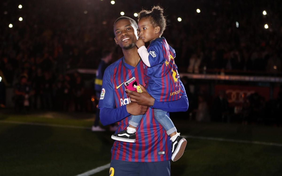 A celebration for the players and their children