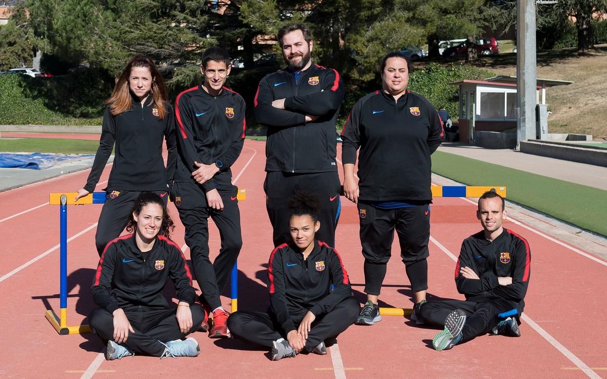 El Barça ya está a punto para la primera jornada de la Liga de atletismo