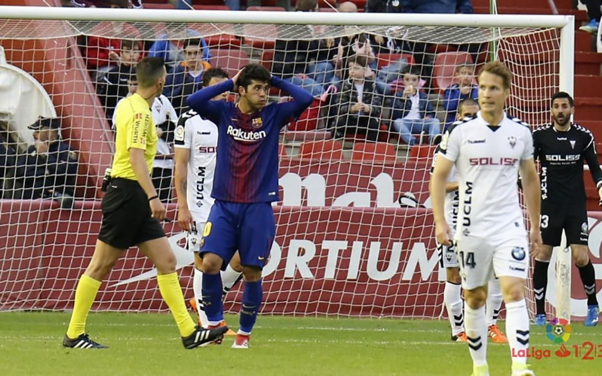 Albacete - FC Barcelona B: Empat a Albacete i descens matemàtic (0-0)
