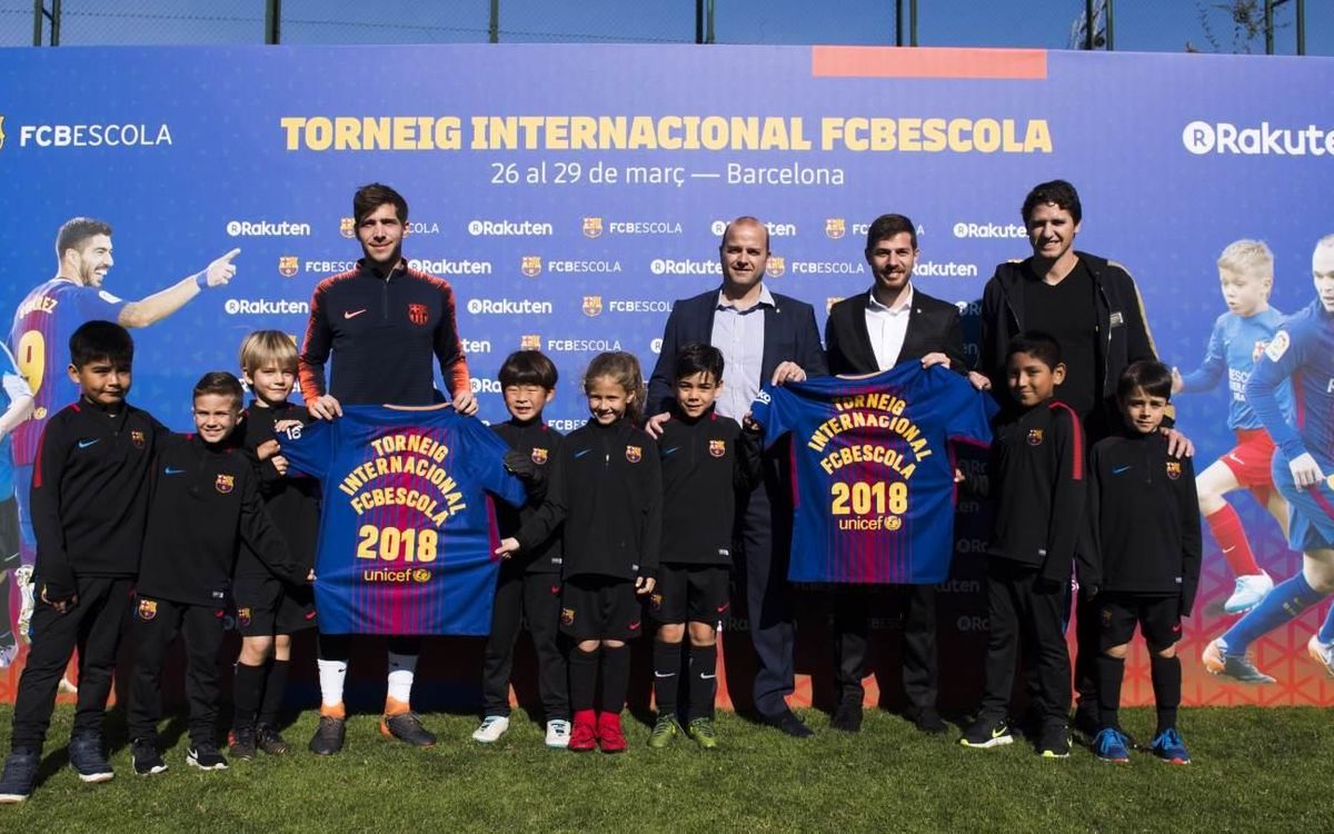 Presentat el Torneig Internacional FCBEscola més gran de la història