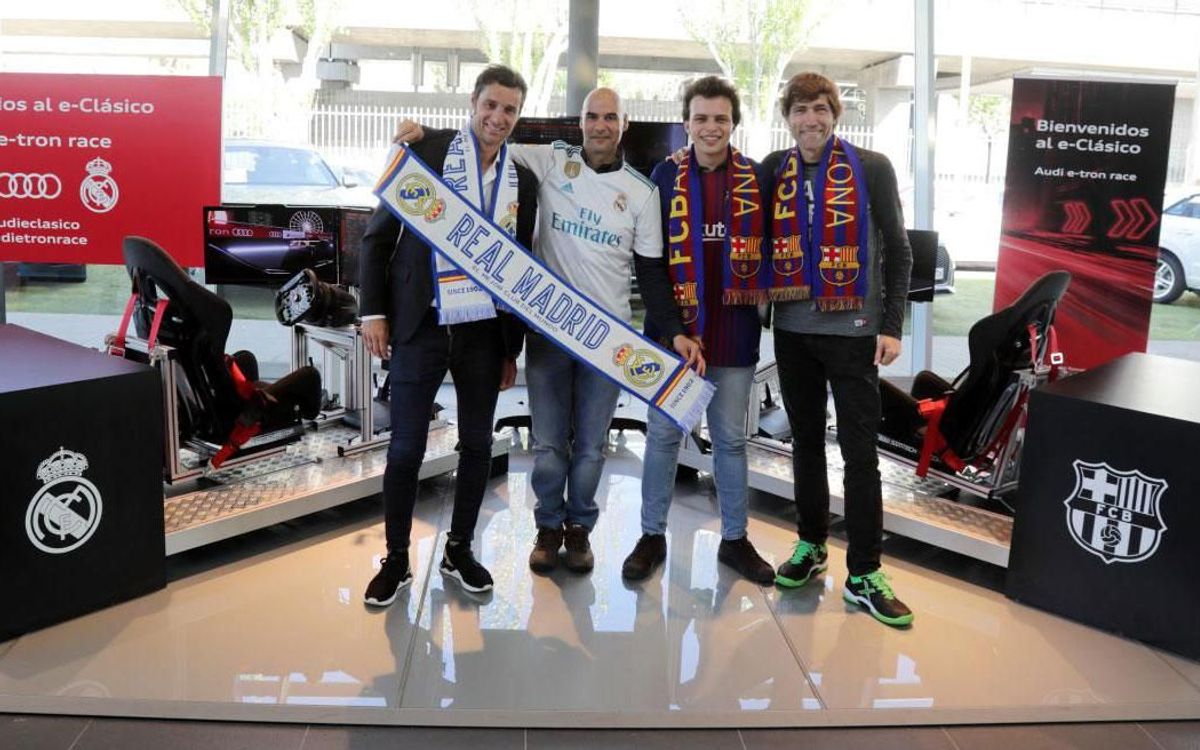 Acción especial de Audi con motivo del Clásico