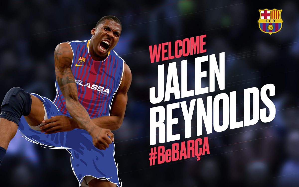 Jalen Reynolds, reforç a la pintura per al Barça Lassa