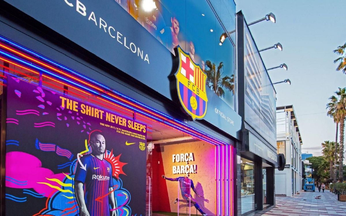 La FCBarcelona Official Store de Playa de Aro reabre en una mejor ubicación
