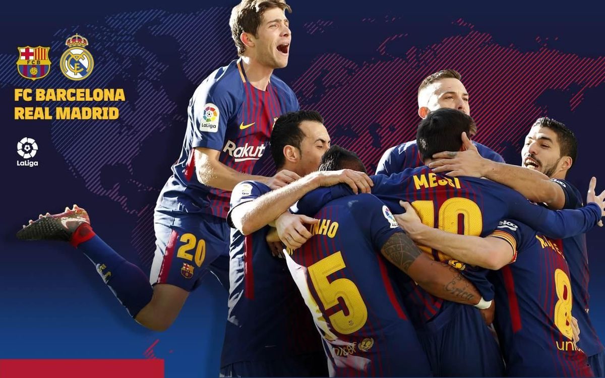 When and where to watch FC Barcelona v Real Madrid