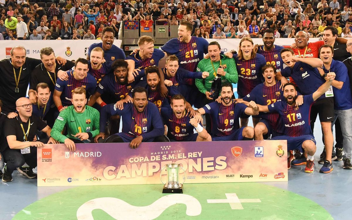 FC Barcelona Lassa - BM Logroño La Rioja: The fifth consecutive Cup arrives! (35-28)