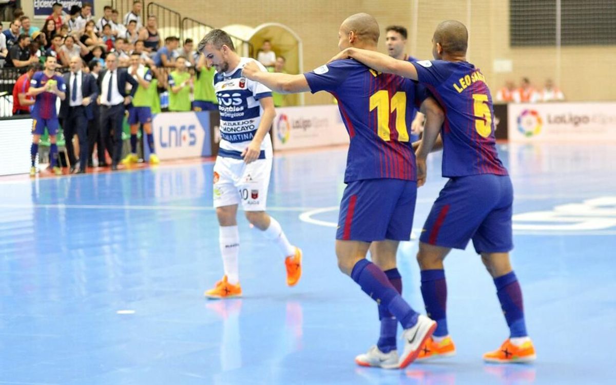 Ríos Renovables Saragossa - FC Barcelona Lassa: El primer punt és blaugrana (1-4)