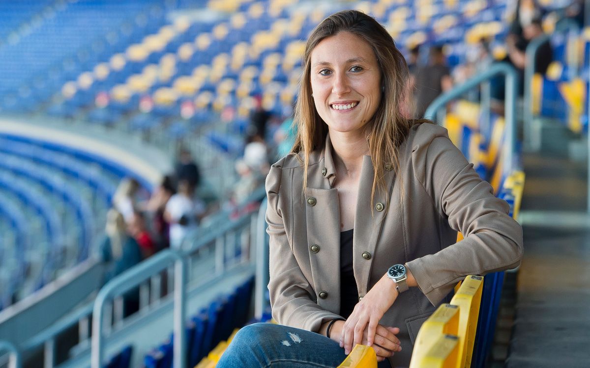 Gemma Gili: Los ojos de la jugadora en el Espai Barça