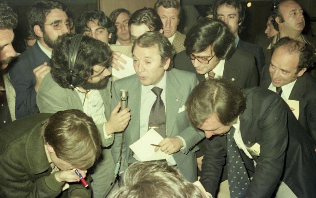 40 years since FC Barcelona's first democratic elections