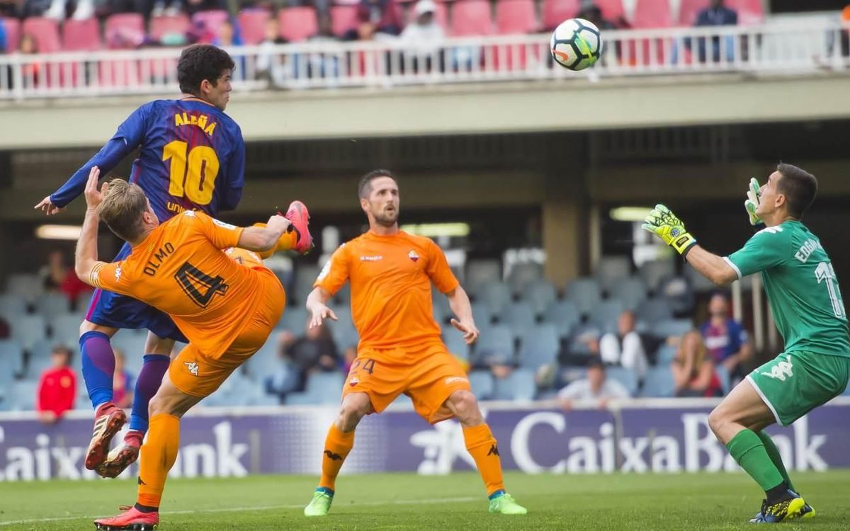 Barça B – CF Reus: Un gol matiner condemna el filial (0-1)