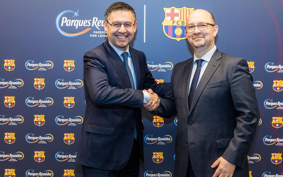 El FC Barcelona i Parques Reunidos obriran un mínim de cinc parcs d'oci per gaudir d'Experiències Barça en territoris estratègics