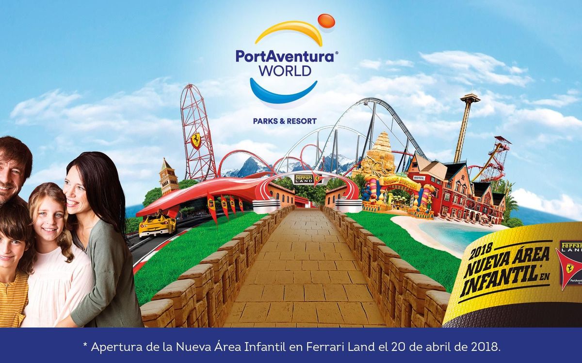 Importantes descuentos para disfrutar de PortAventura Park y de Ferrari Land