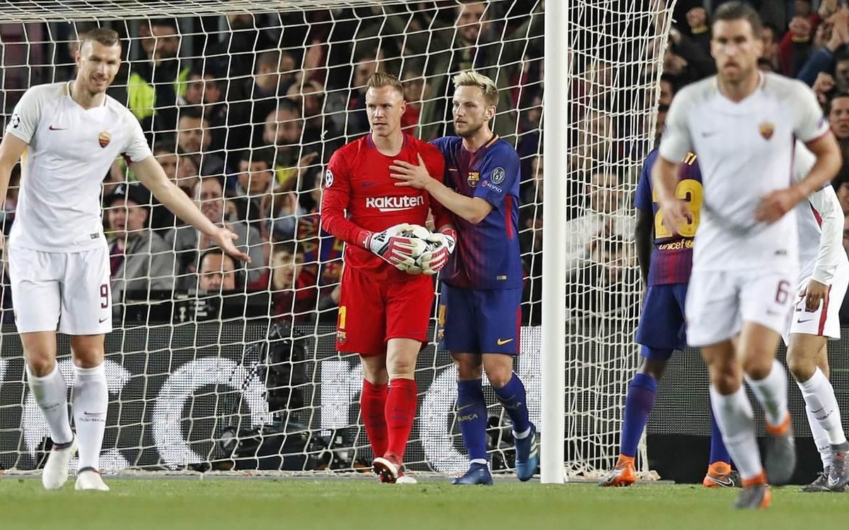 ¿La mejor parada de Ter Stegen en Champions?