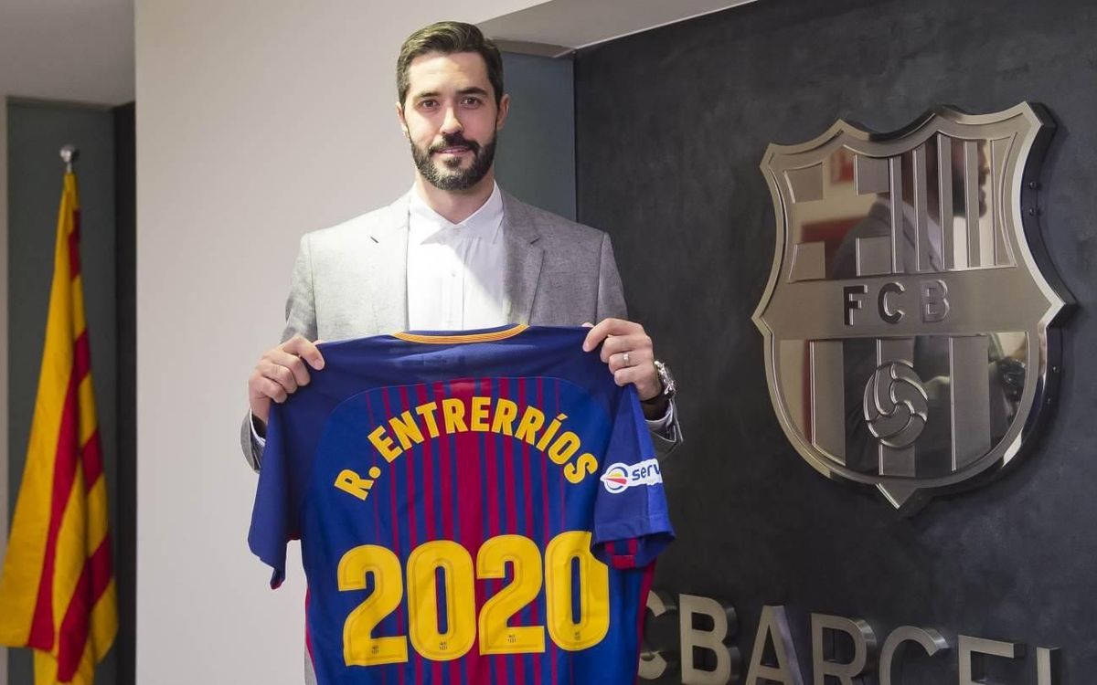 Raúl Entrerríos renova per a dues temporades