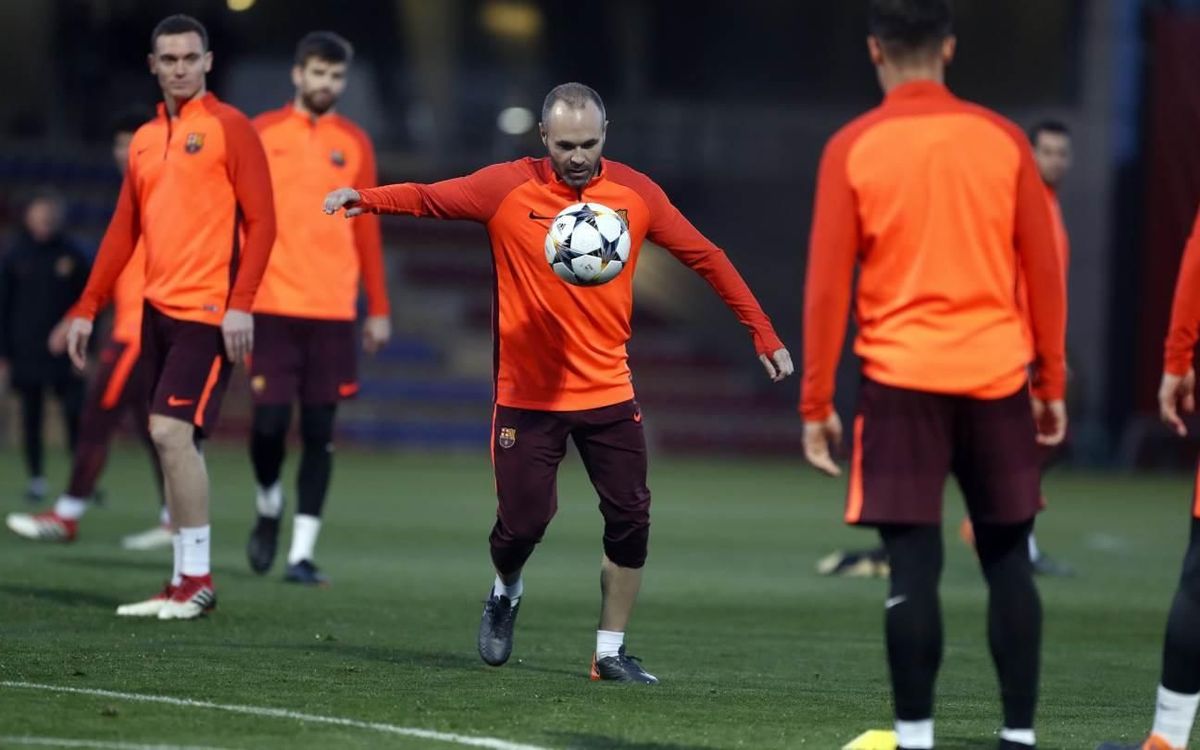Iniesta, novetat per rebre el Chelsea