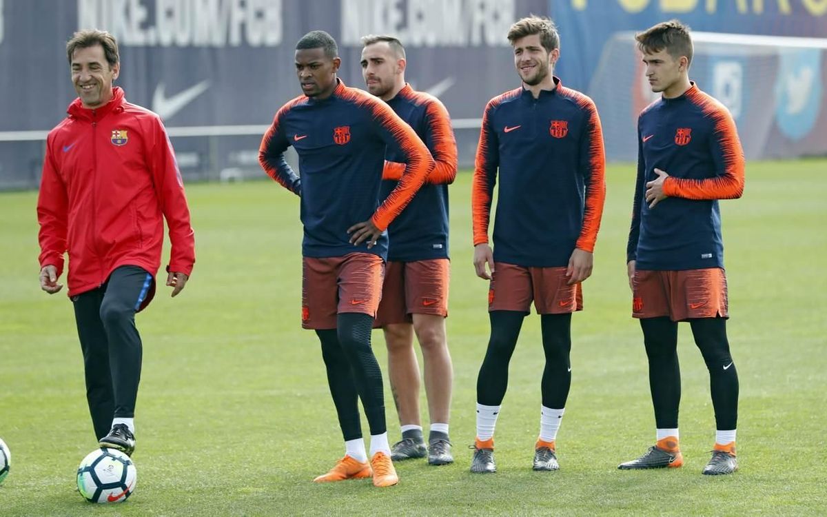 Small group return to training on Tuesday