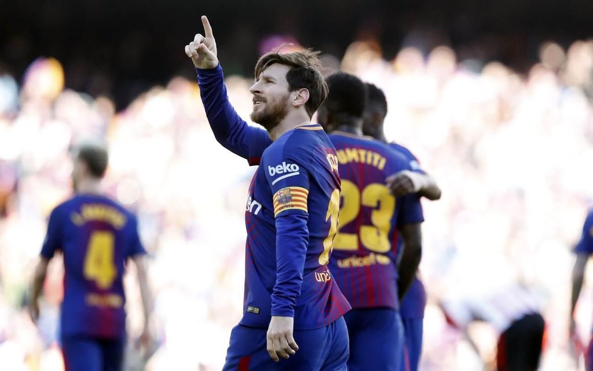 La enésima exhibición de Lionel Messi