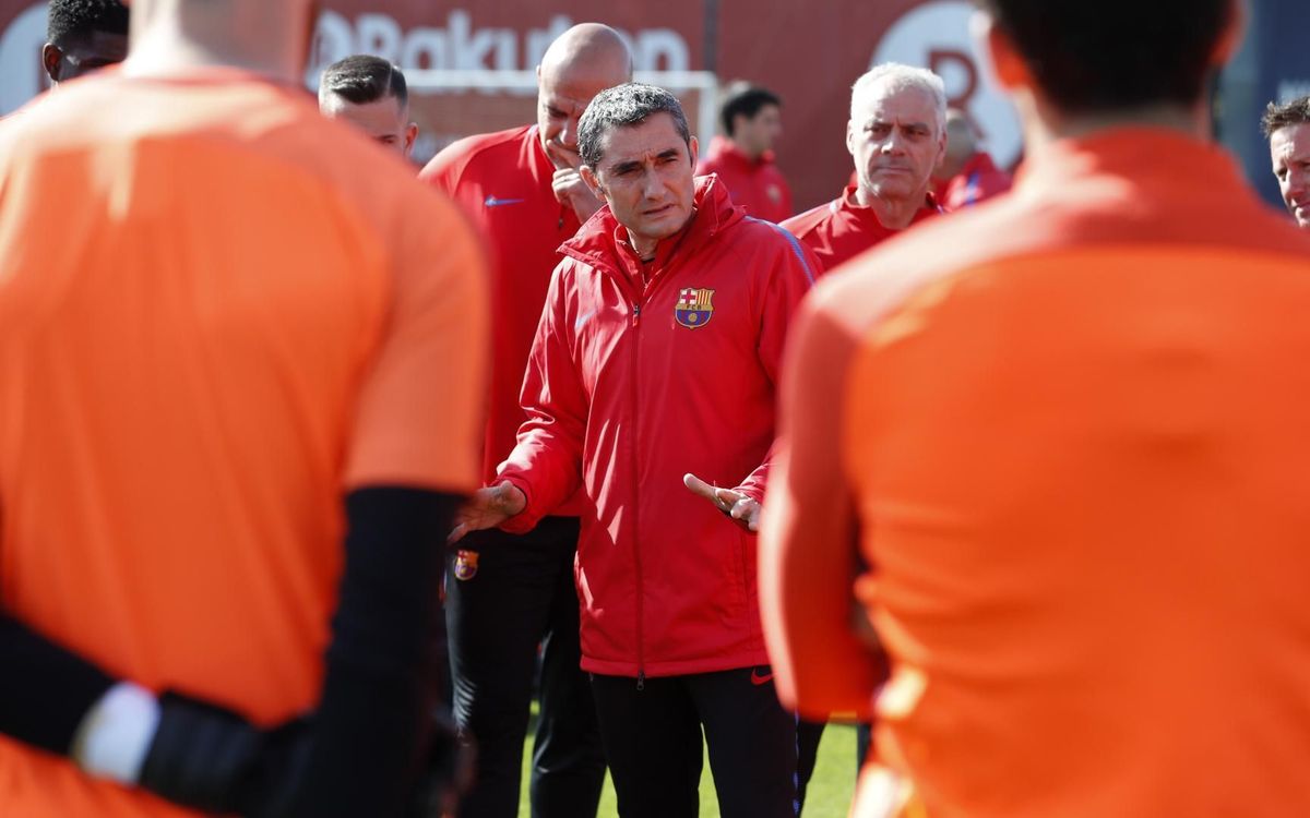 Ernesto Valverde: Roma no surprise package