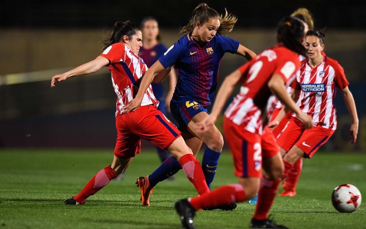 Barça Women v Atlético de Madrid: Still in second place (1-1)