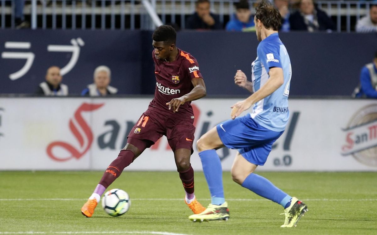 Dembélé's best moments at Málaga