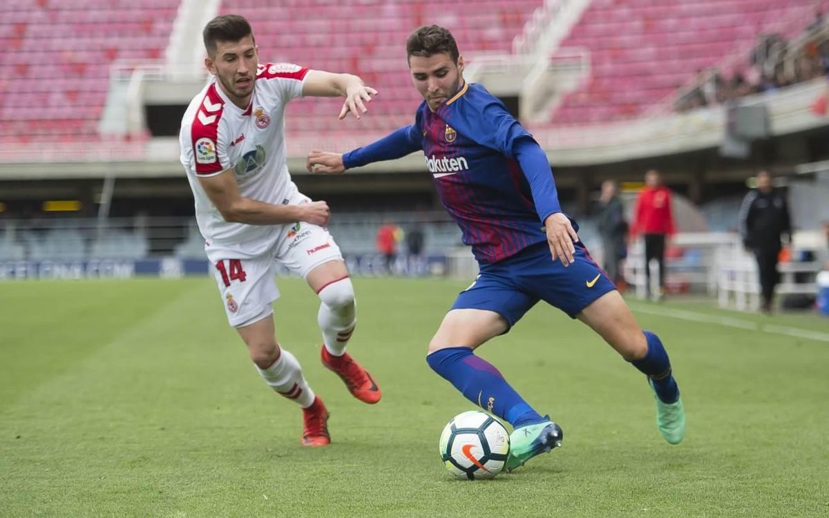 Barça B - Cultural Leonesa: Un gol tempranero condena a los azulgranas (0-1)