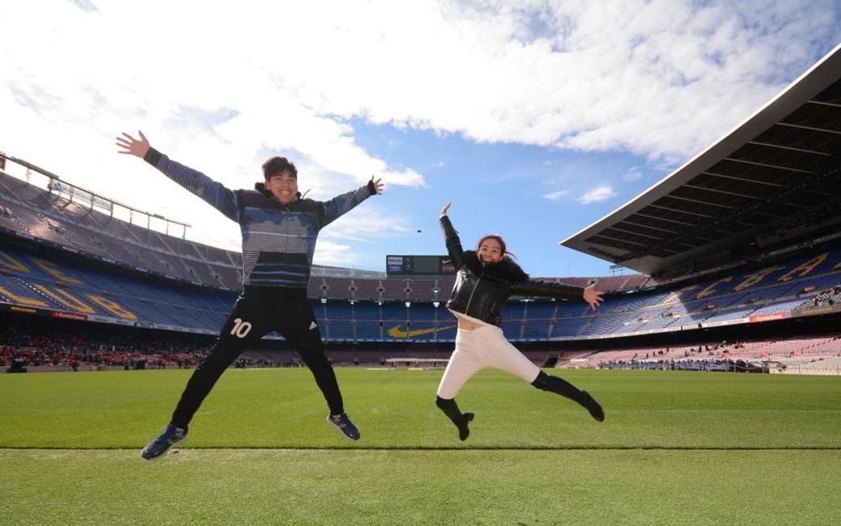 Discounted prices for virtual reality attraction at Camp Nou