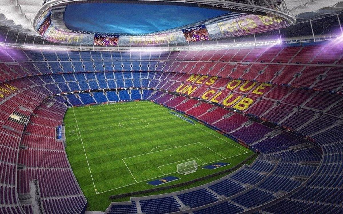 Així serà el Futur Camp Nou