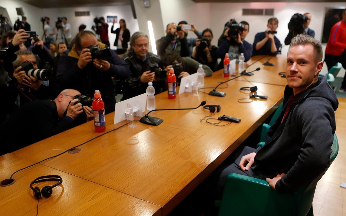 Ter Stegen: “Tenemos una buena ventaja, pero eso no cambia nuestro objetivo”